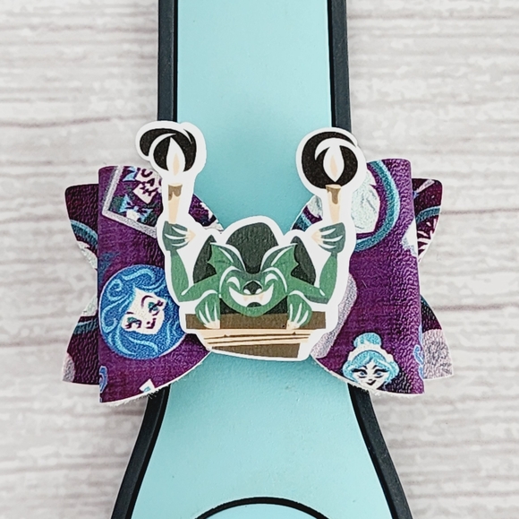 Haunted Mansion Gargoyle Magic Band Bow - Picture 1 of 2